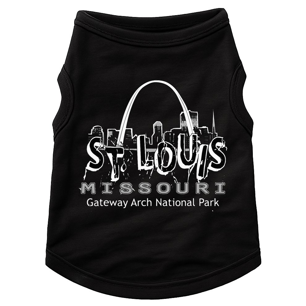 Gateway Arch National Park St. Louis Missouri Souvenir Doggie Tank