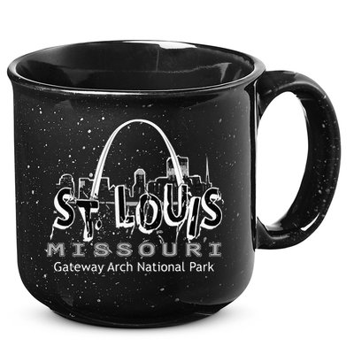 Gateway Arch National Park St. Louis Missouri Souvenir 15oz Campfire Ceramic Mug