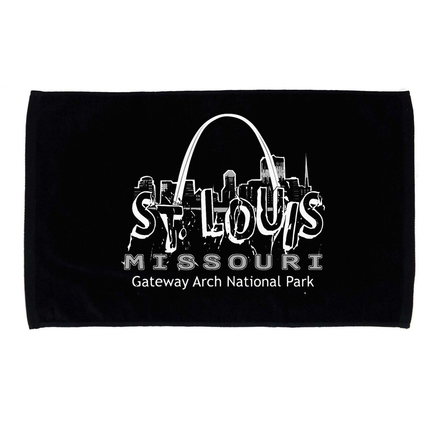 Gateway Arch National Park St. Louis Missouri Souvenir Microfiber Hand Towel