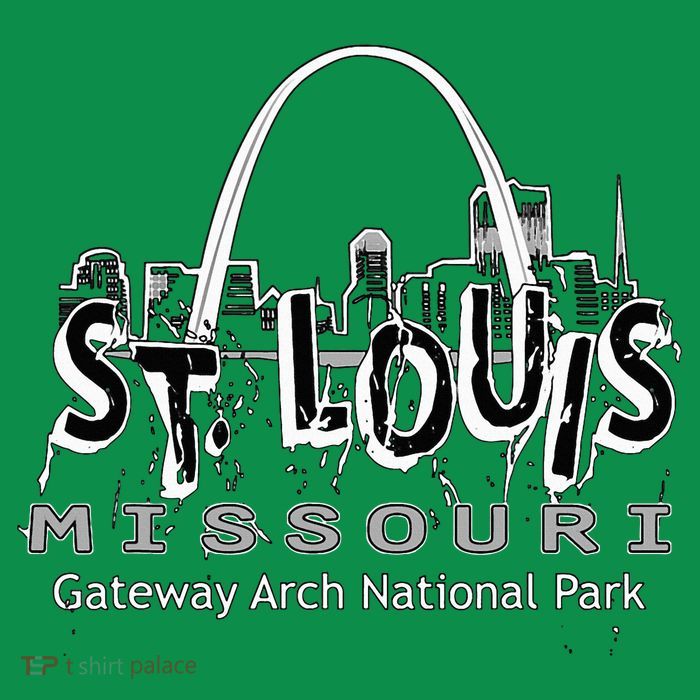 Gateway Arch National Park St. Louis Missouri Souvenir Tall T-Shirt