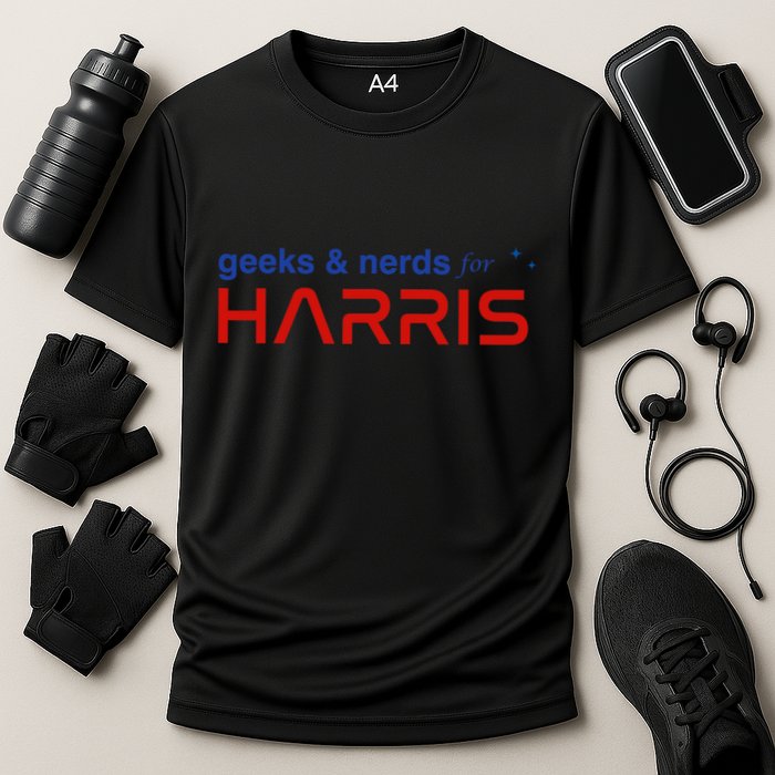 Geeks And Nerds For Kamala Harris Geeks And Nerds For Harris Cooling Performance Crew T-Shirt