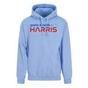 Geeks And Nerds For Kamala Harris Geeks And Nerds For Harris Unisex Surf Hoodie