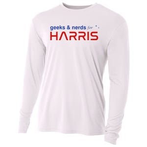 Geeks And Nerds For Kamala Harris Geeks And Nerds For Harris Cooling Performance Long Sleeve Crew