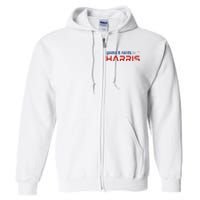 Geeks And Nerds For Kamala Harris Geeks And Nerds For Harris Full Zip Hoodie