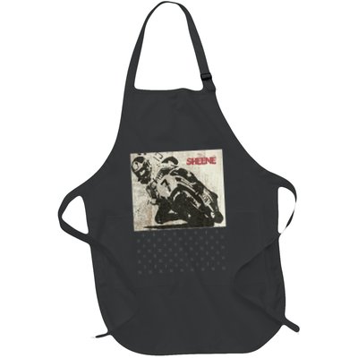 Graffiti Art Number 7 Barry Sheene Full-Length Apron With Pockets