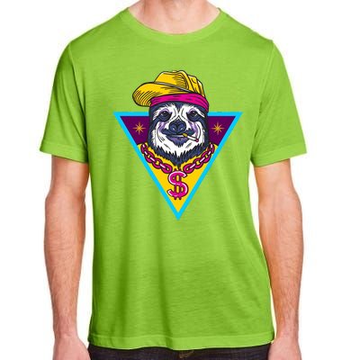 Gangsta Sloth Adult ChromaSoft Performance T-Shirt