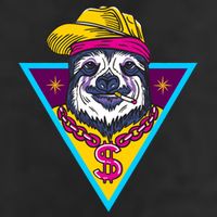 Gangsta Sloth Cool Comfort Performance Bucket Hat
