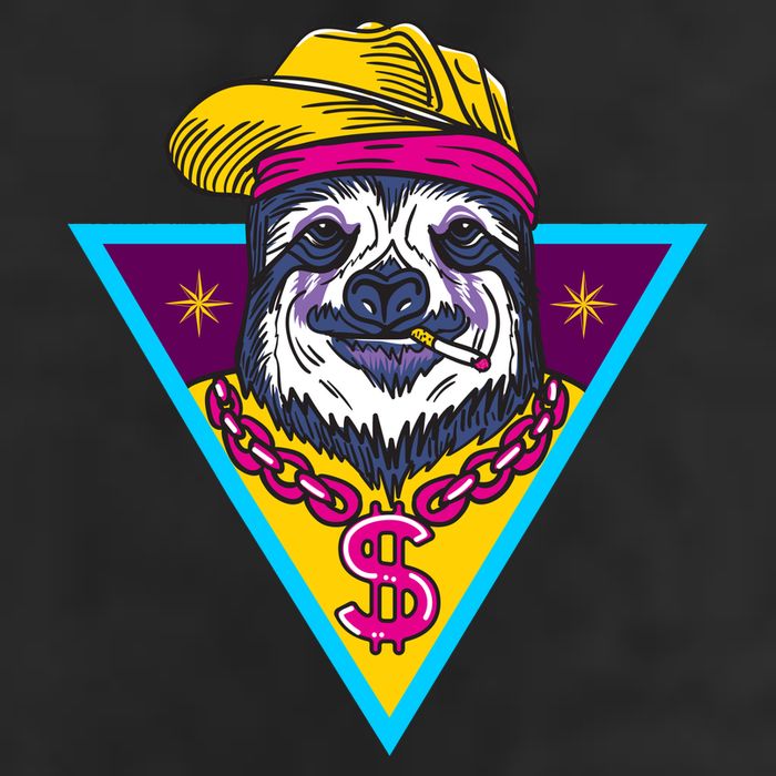 Gangsta Sloth Cool Comfort Performance Bucket Hat