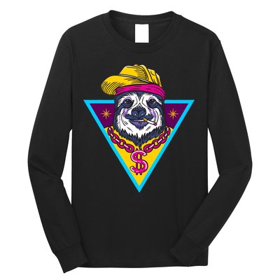 Gangsta Sloth Long Sleeve Shirt