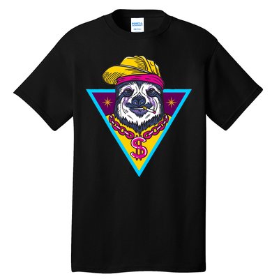 Gangsta Sloth Tall T-Shirt