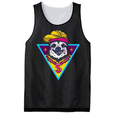 Gangsta Sloth Mesh Reversible Basketball Jersey Tank