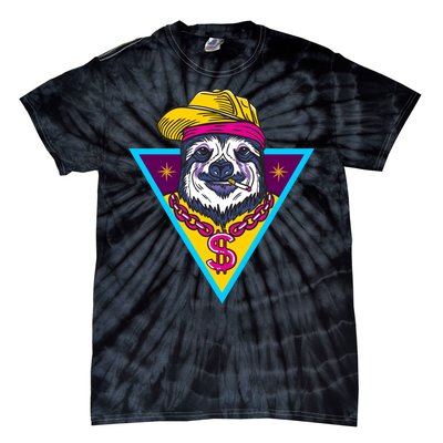 Gangsta Sloth Tie-Dye T-Shirt