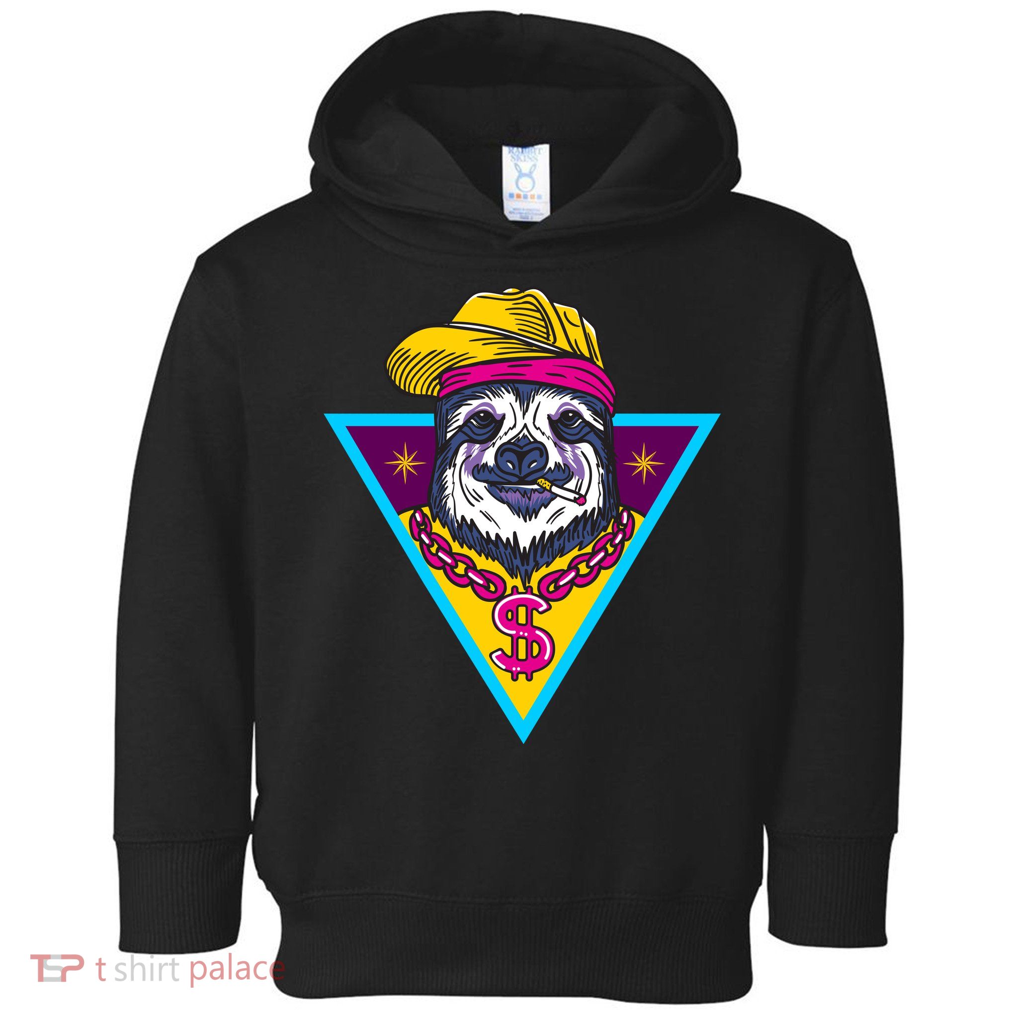 Gangsta Sloth Toddler Hoodie