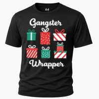 Gangsta Wrapper Funny Christmas Gift Cooling Performance Crew T-Shirt