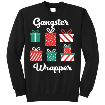 Gangsta Wrapper Funny Christmas Gift Sweatshirt