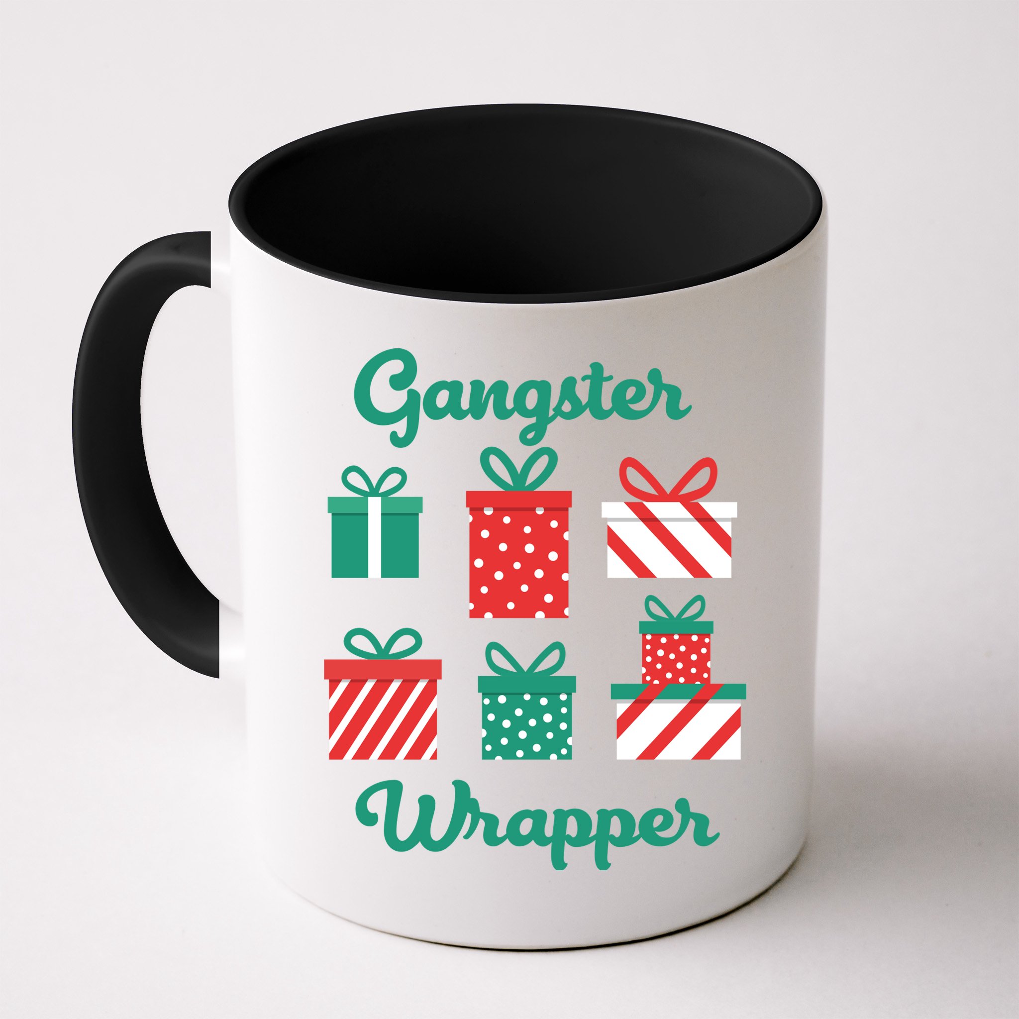 Gangsta Wrapper Funny Christmas Gift Mug