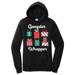 Gangsta Wrapper Funny Christmas Gift Women's Pullover Hoodie