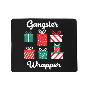 Gangsta Wrapper Funny Christmas Gift Mousepad