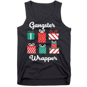 Gangsta Wrapper Funny Christmas Gift Tank Top