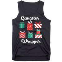 Gangsta Wrapper Funny Christmas Gift Tank Top