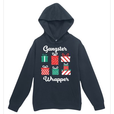 Gangsta Wrapper Funny Christmas Gift Urban Pullover Hoodie