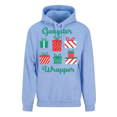 Gangsta Wrapper Funny Christmas Gift Unisex Surf Hoodie