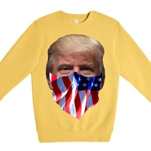 Gangster Donald Trump Premium Crewneck Sweatshirt