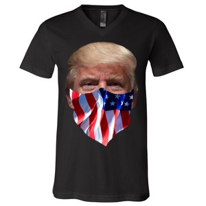 Gangster Donald Trump V-Neck T-Shirt