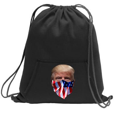 Gangster Donald Trump Sweatshirt Cinch Pack Bag