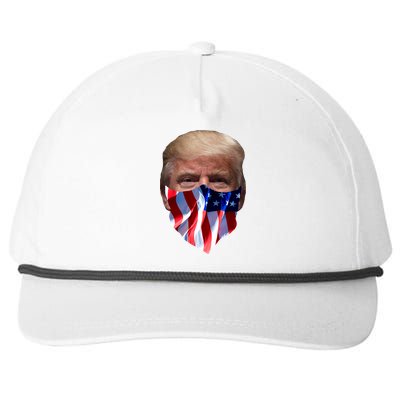 Gangster Donald Trump Snapback Five-Panel Rope Hat