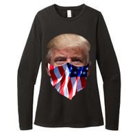 Gangster Donald Trump Womens CVC Long Sleeve Shirt