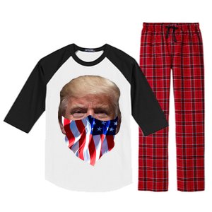 Gangster Donald Trump Raglan Sleeve Pajama Set