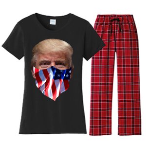 Gangster Donald Trump Women's Flannel Pajama Set