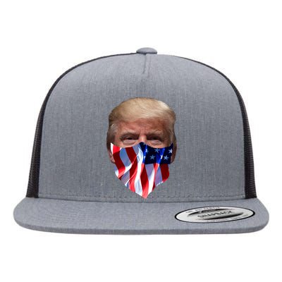 Gangster Donald Trump Flat Bill Trucker Hat