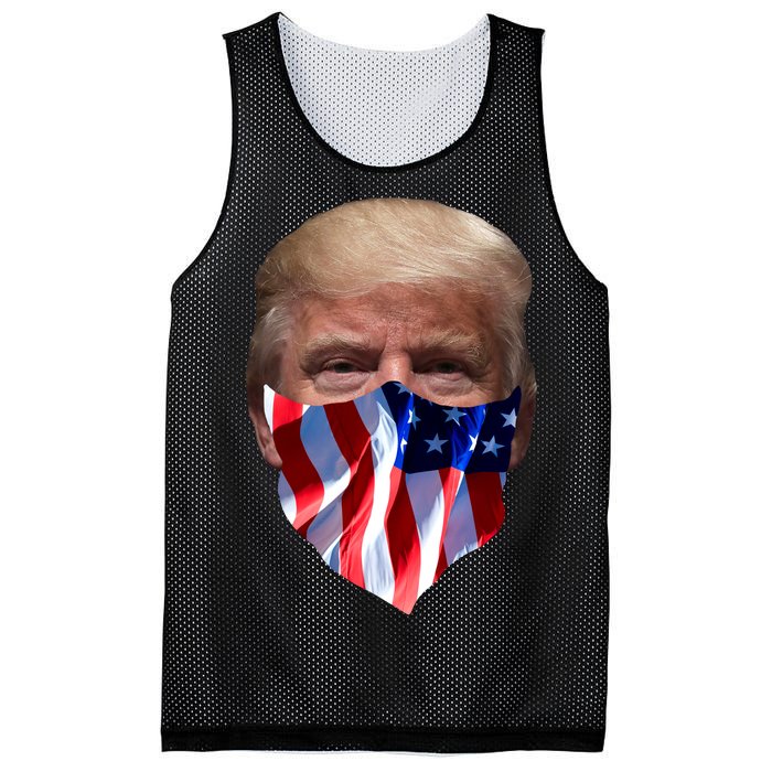 Gangster Donald Trump Mesh Reversible Basketball Jersey Tank