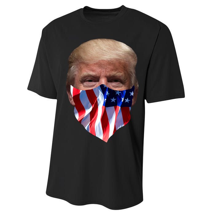 Gangster Donald Trump Performance Sprint T-Shirt