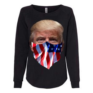 Gangster Donald Trump Womens California Wash Sweatshirt