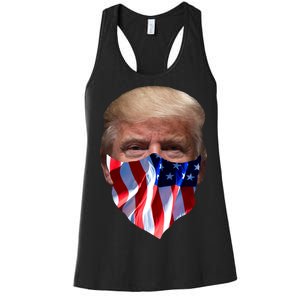 Gangster Donald Trump Women's Racerback Tank