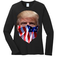 Gangster Donald Trump Ladies Long Sleeve Shirt