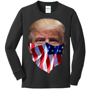 Gangster Donald Trump Kids Long Sleeve Shirt