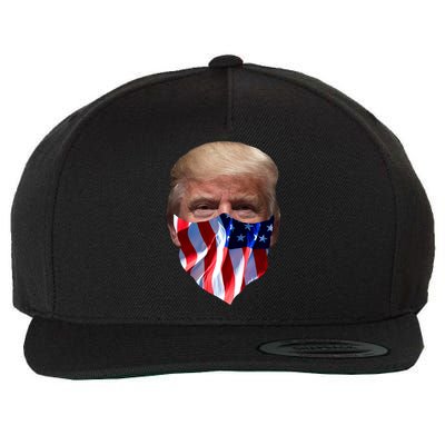 Gangster Donald Trump Wool Snapback Cap