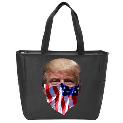 Gangster Donald Trump Zip Tote Bag