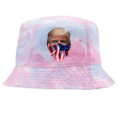 Gangster Donald Trump Tie-Dyed Bucket Hat