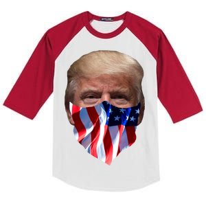 Gangster Donald Trump Kids Colorblock Raglan Jersey