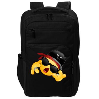 Gangster Emoji Smiley Impact Tech Backpack