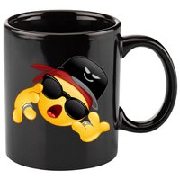 Gangster Emoji Smiley 11oz C Handle Ceramic Mug