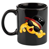 Gangster Emoji Smiley 11oz C Handle Ceramic Mug