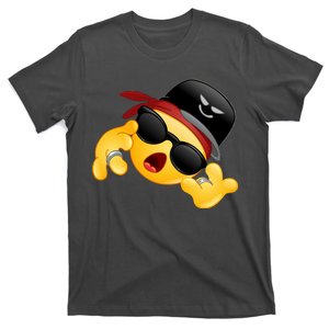 Gangster Emoji Smiley T-Shirt