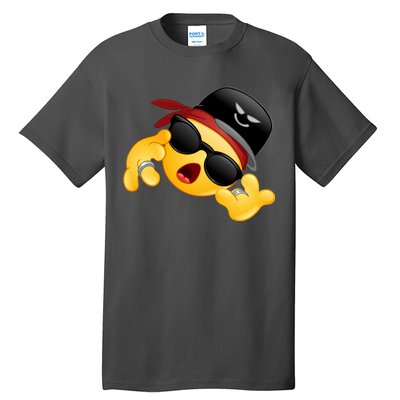 Gangster Emoji Smiley Tall T-Shirt