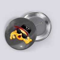 Gangster Emoji Smiley Button